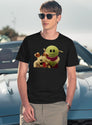 Nanalan Mona and Russer Black T-Shirt - Navy
