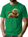 Nanalan Mona and Russer T-Shirt for Men & Women, T-Shirts Graphic Tee - Green