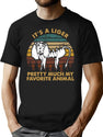 Napoleon Art Dynamite Its A Liger Pretty Much My Favorite T-Shirt for Men & Women, T-Shirts Graphic Tee - Black