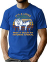 Napoleon Art Dynamite Its A Liger Pretty Much My Favorite T-Shirt for Men & Women, T-Shirts Graphic Tee - Blue