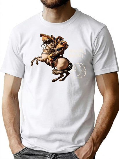 Napoleon Bonafart T-Shirt for Men & Women, T-Shirts Graphic Tee - Black