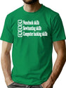 Napoleon Dynamite Skills Premium Heavyweight Cotton T-Shirt - Green