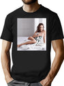 Natalie Portman Sexy Black T-Shirt - Black