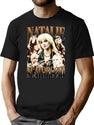 Natalie Yellowjackets T-Shirt for Men & Women, T-Shirts Graphic Tee - Black