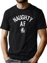 Naughty Af (Christmas) T-Shirt for Men & Women, T-Shirts Graphic Tee - Green