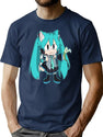 Neco Arc Premium Heavyweight Cotton T-Shirt - Navy