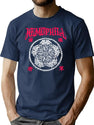 Nemophila Band T-Shirt for Men & Women, T-Shirts Graphic Tee - Navy
