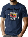 Never Forget (6) T-Shirt for Men & Women, T-Shirts Graphic Tee - Navy