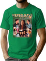 Never Have I Ever Bootleg Vintage Bootleg Graphic T-Shirt - Green