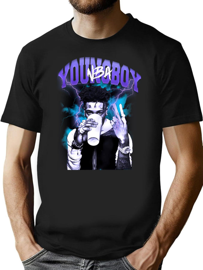 Neverbrokeagain Yb Bootleg Graphic T-Shirt - Black