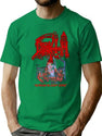 New Death Scream Bloody Gore T-Shirt T-Shirt for Men & Women, T-Shirts Graphic Tee - Green