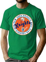 New York Knights Ball Club Seal Patch T-Shirt for Men & Women, T-Shirts Graphic Tee - Green
