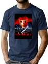 New York New Problem Bootleg Graphic T-Shirt - Navy