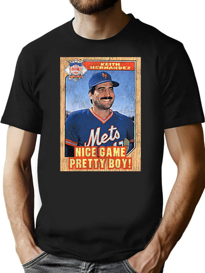 Nice Game Pretty Boy Keith Worn T-Shirt for Men & Women, T-Shirts Graphic Tee - Black
