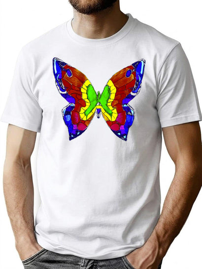 Nick Mason Butterfly Tee 21 T-Shirt for Men & Women, T-Shirts Graphic Tee - Black