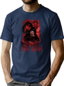 Night Lovell Vintage Bootleg Bootleg Graphic T-Shirt - Navy