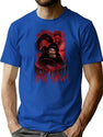 Night Lovell Vintage Bootleg Bootleg Graphic T-Shirt - Blue
