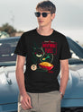 Nightmare Fuel T-Shirt for Men & Women, T-Shirts Graphic Tee - Navy