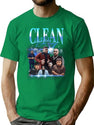 Nikhil Keswani Aka Big Nik Clean Like Soap Rap Art Bootleg Graphic T-Shirt - Green