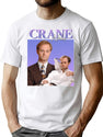 Niles Crane Premium Heavyweight Cotton T-Shirt - White