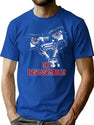 No Disassemble Johnny Five T-Shirt for Men & Women, T-Shirts Graphic Tee - Blue