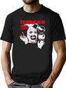No More Clowning Around Clown Xmas T-Shirt for Men & Women, T-Shirts Graphic Tee - Black