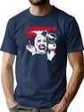 No More Clowning Around Clown Xmas T-Shirt for Men & Women, T-Shirts Graphic Tee - Navy
