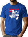 No More Clowning Around Clown Xmas T-Shirt for Men & Women, T-Shirts Graphic Tee - Blue