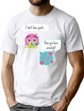 No Pants Funny Bootleg Broken Translation Bootleg Graphic T-Shirt - White