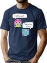 No Pants Funny Bootleg Broken Translation Bootleg Graphic T-Shirt - Navy