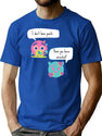 No Pants Funny Bootleg Broken Translation Bootleg Graphic T-Shirt - Blue