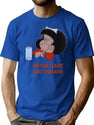 No Soy Floja Naci Cansada Mafalda T-Shirt for Men & Women, T-Shirts Graphic Tee - Blue