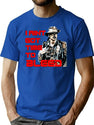 No Time To Bleed T-Shirt for Men & Women, T-Shirts Graphic Tee - Blue