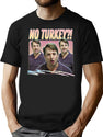 No Turkey Retro Peep Show Fan Art Black T-Shirt - Black