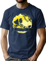 No Worries Extra Terrestrial T-Shirt for Men & Women, T-Shirts Graphic Tee - Navy