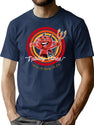Nobody Cares T-Shirt for Men & Women, T-Shirts Graphic Tee - Navy