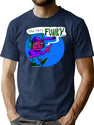 Nole Bootleg Graphic T-Shirt - Navy