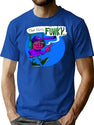 Nole Bootleg Graphic T-Shirt - Blue