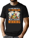 Nonebi Gambling Shirt - Premium Heavyweight Cotton T-Shirt - Black