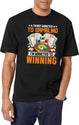 Nonebi Gambling Shirt - Black T-Shirt - White