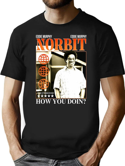 Norbit Premium Heavyweight Cotton T-Shirt - Black