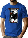 Nosferatu 1922 Horror Movie Vampire T-Shirt for Men & Women, T-Shirts Graphic Tee - Blue