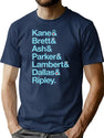 Nostromo Crew T-Shirt for Men & Women, T-Shirts Graphic Tee - Navy