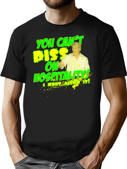 Not Allowed T-Shirt for Men & Women, T-Shirts Graphic Tee - Black