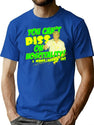 Not Allowed T-Shirt for Men & Women, T-Shirts Graphic Tee - Blue