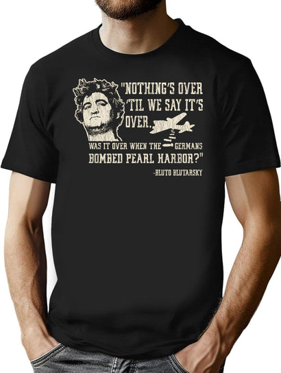 Nothing Is Over Til We Say It'S Over Dks Worn T-Shirt for Men & Women, T-Shirts Graphic Tee - Black