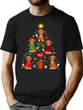 Nova Scotia Duck Tolling Retriever Christmas Toller Dog Gift T-Shirt for Men & Women, T-Shirts Graphic Tee - Black
