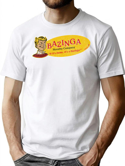 Novelty Company Prank Sign Worn T-Shirt for Men & Women, T-Shirts Graphic Tee - Black