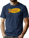 Novelty Company Prank Sign Worn T-Shirt for Men & Women, T-Shirts Graphic Tee - Navy