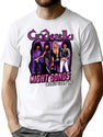 Official Night Songs World Tour Bootleg Graphic T-Shirt - White